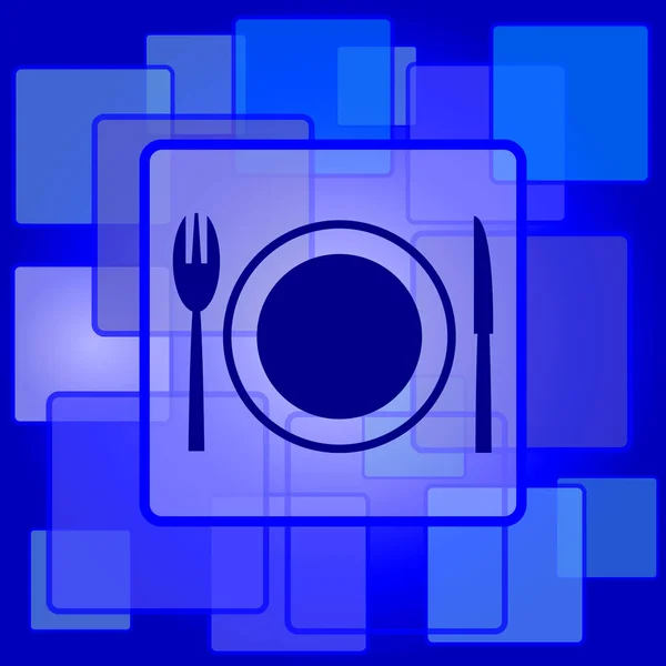 Restaurant pictogram — Stockvector