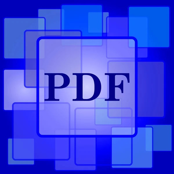 Icono Pdf — Archivo Imágenes Vectoriales