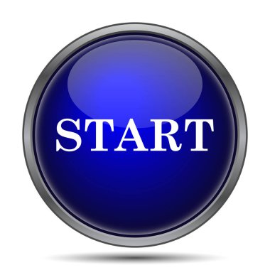 Başlat simgesi. Beyaz arka plan üzerinde Internet düğmesi