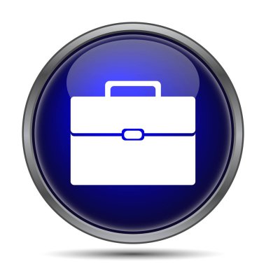 Evrak Çantası'nı simgesi. Beyaz arka plan üzerinde Internet düğmesi