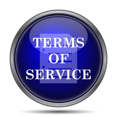 Service simgesini şartları. Beyaz arka plan üzerinde Internet düğmesi