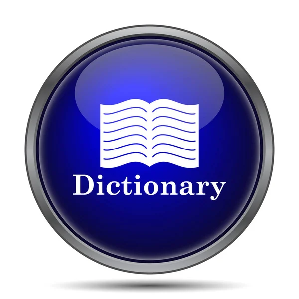 Wörterbuch-Symbol — Stockfoto