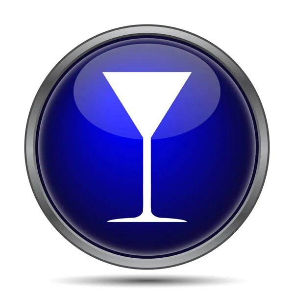 Ikona szklana martini — Zdjęcie stockowe
