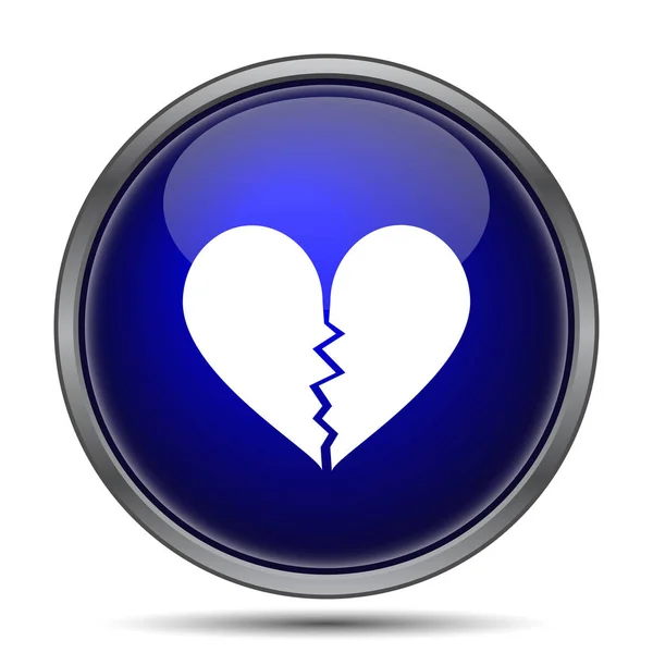 Kırık Kalp Simgesi — Stok fotoğraf