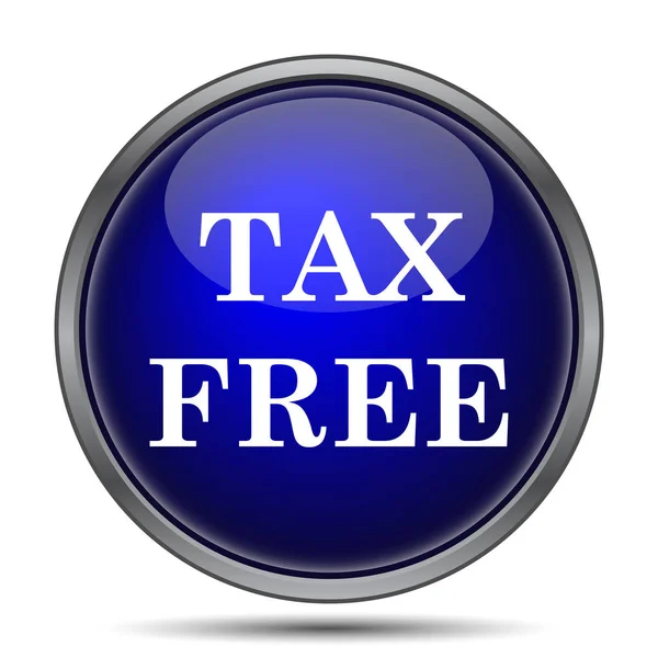 Иконка tax free — стоковое фото