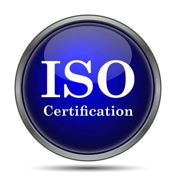 ISO certification icon — Stock Photo, Image
