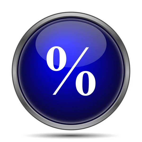 Percent  icon — Stock Photo, Image