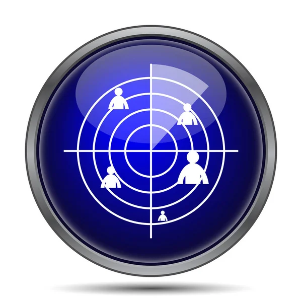Icona radar — Foto Stock