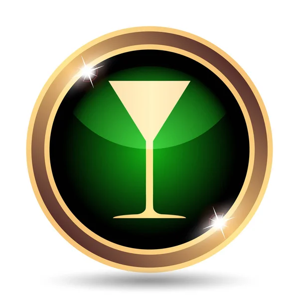 Icono de cristal de martini — Foto de Stock