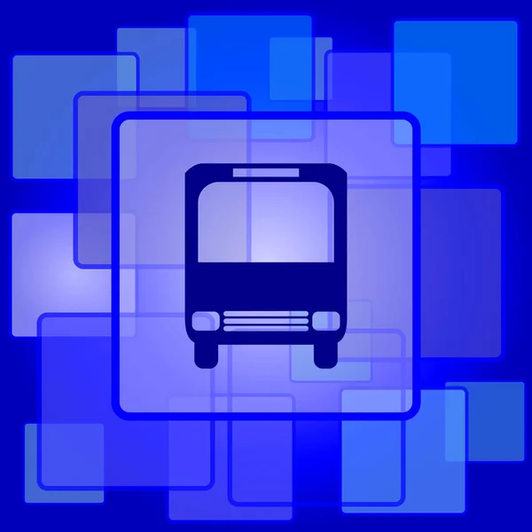 Icono de autobús — Vector de stock