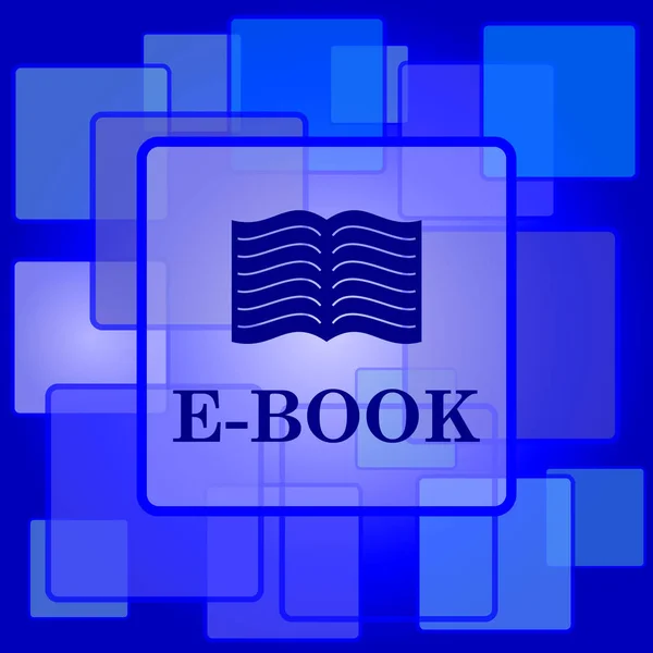 Значок e книги — стоковий вектор