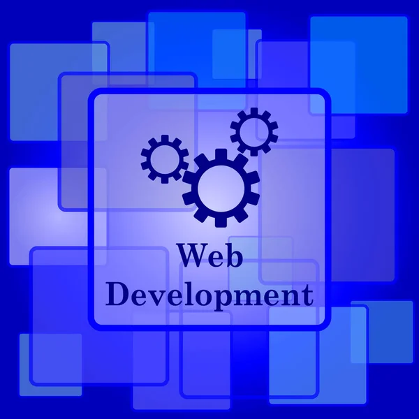 Ícone de desenvolvimento web — Vetor de Stock