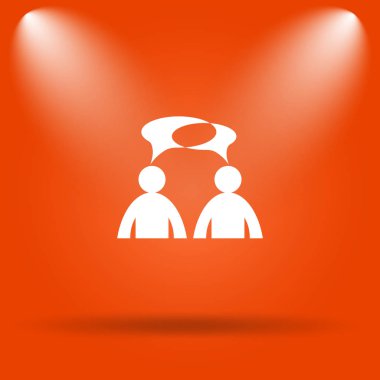 Yorumlar simgesi - kabarcıklar ile erkekler