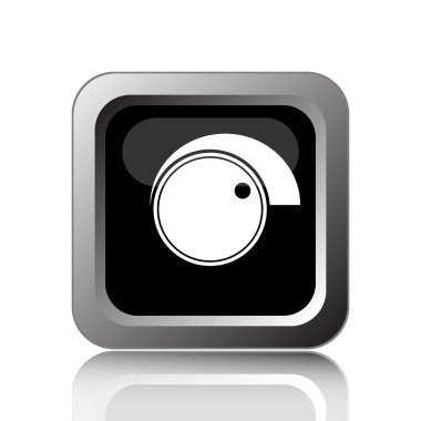 Ses denetimi simgesini. Beyaz arka plan üzerinde Internet düğmesi