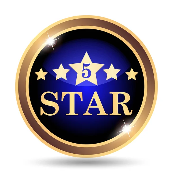 5 star icon — Stock Photo, Image