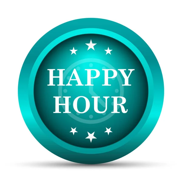 Happy hour-pictogram — Stockfoto