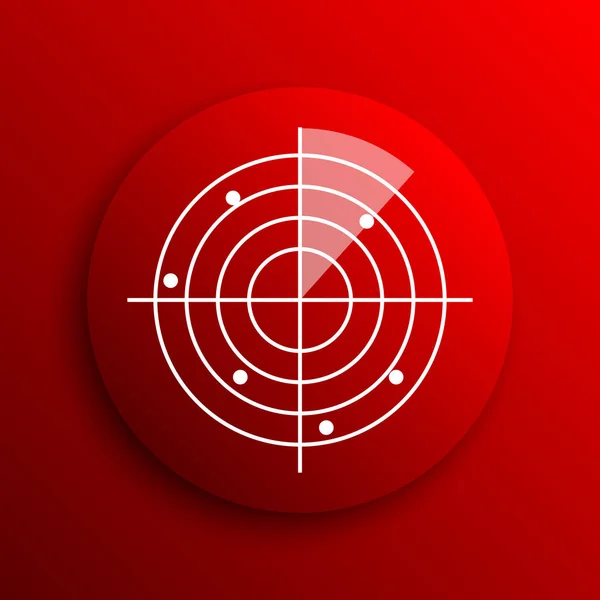 Radar icoon — Stockfoto