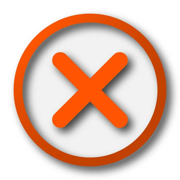X cerrar icono — Foto de Stock