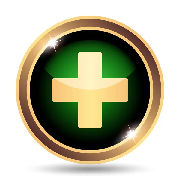 Medical cross icon — Stock Photo, Image