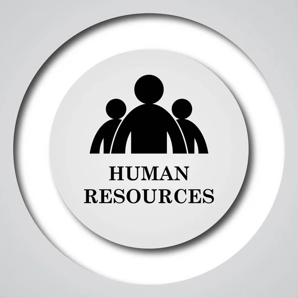 Icono de recursos humanos — Foto de Stock