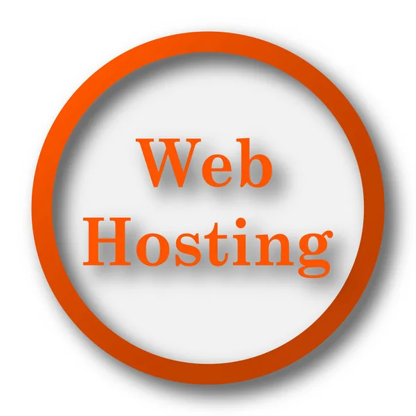 Web hosting ikona — Zdjęcie stockowe