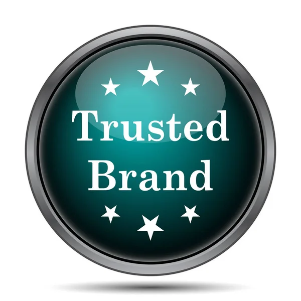 Trusted brand icon — Stock Photo, Image