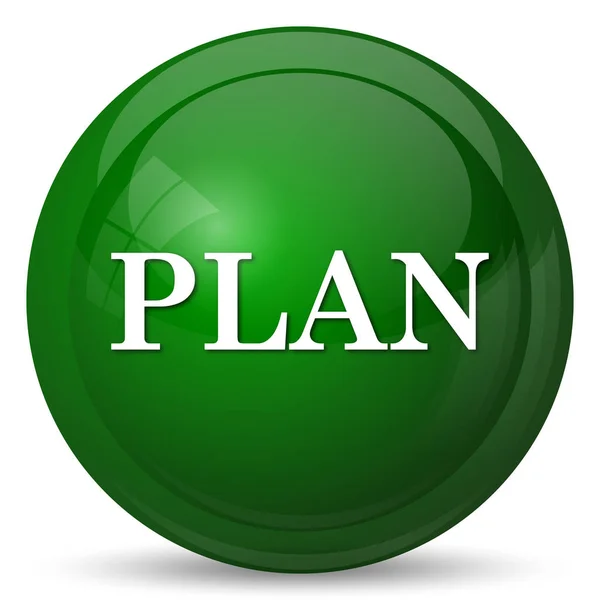 Plan icon — Stock Photo, Image