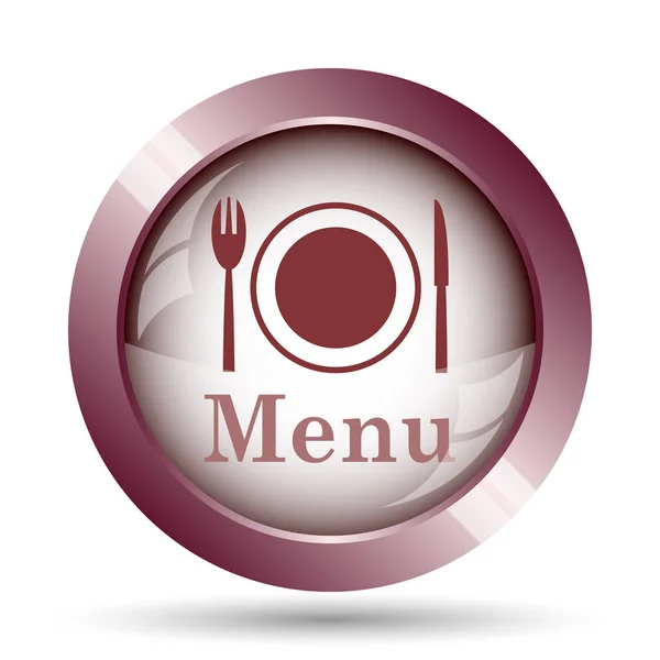 Menu icon. Internet button on white background