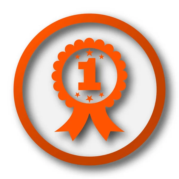 First prize ribbon icon — Stock Photo, Image