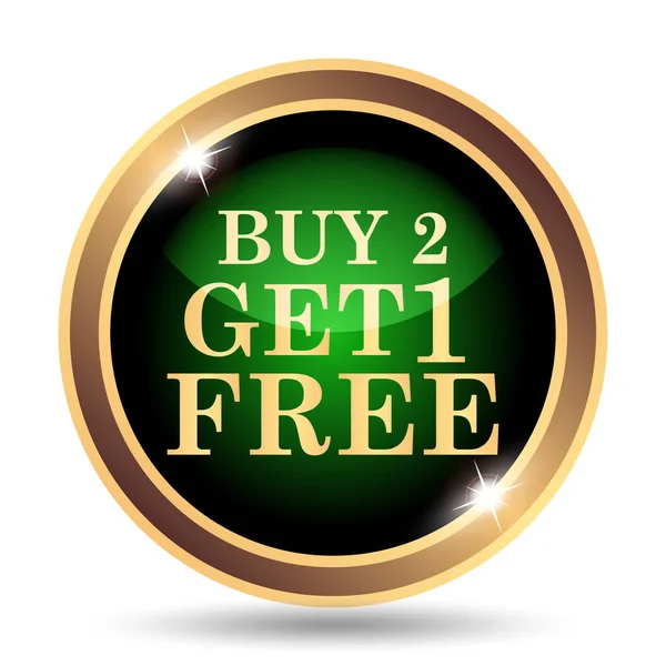 Buy 2 get 1 free offer icon