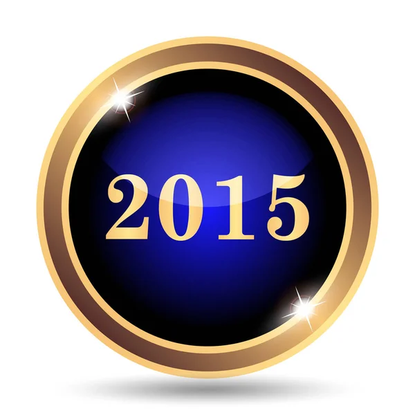 Anno 2015 icona — Foto Stock