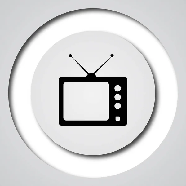 Retro tv ikon — Stock Fotó