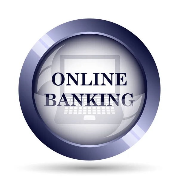 Онлайн-банкінгу значок — стокове фото