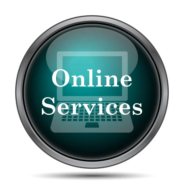 Icono de servicios online —  Fotos de Stock