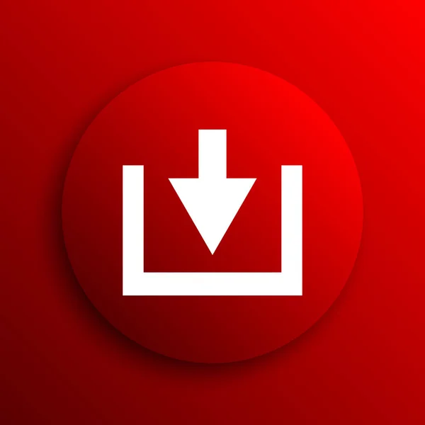 Download Icon Internet Button White Background — Stock Photo, Image
