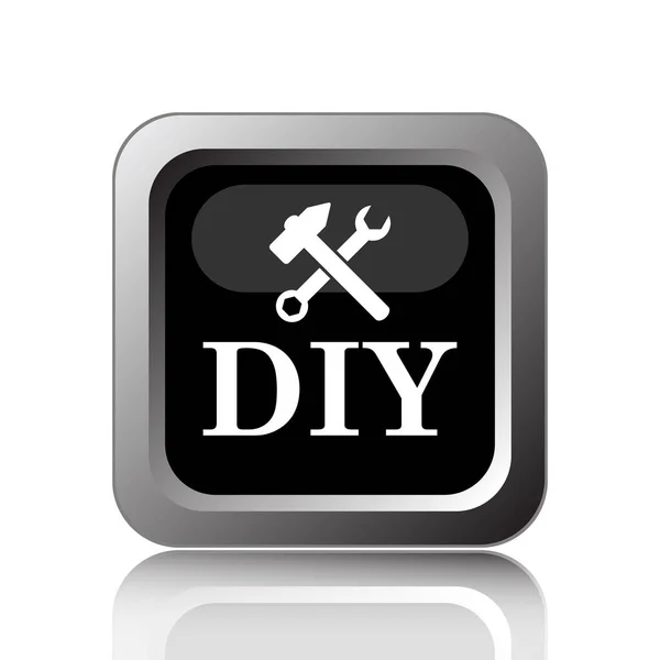 Diy Icon Internet Button White Background — Stock Photo, Image