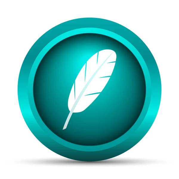 Feather icon — Stock Photo, Image