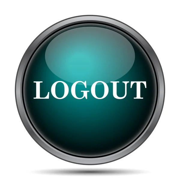 Logout pictogram — Stockfoto