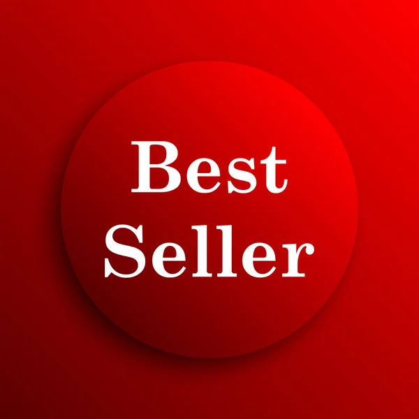 最高の売り手のアイコン 白い背景の上のインター ネット ボタン — ストック写真