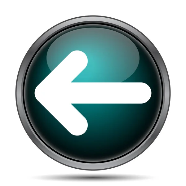 Left arrow icon — Stock Photo, Image