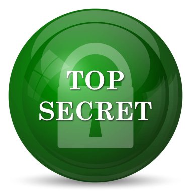 En iyi gizli simgesi. Beyaz arka plan üzerinde Internet düğmesi