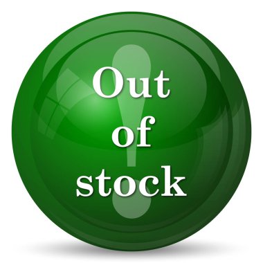 Hisse senedi simgesi dışında. Beyaz arka plan üzerinde Internet düğmesi