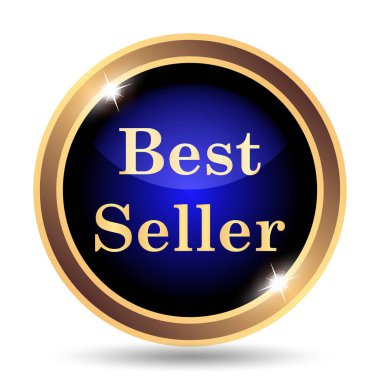 En iyi satıcı simgesi. Beyaz arka plan üzerinde Internet düğmesi