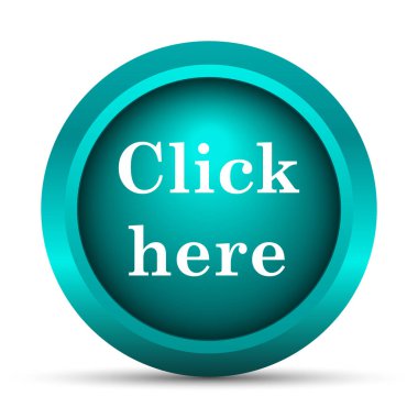 Burada simgesini tıklatın. Beyaz arka plan üzerinde Internet düğmesi