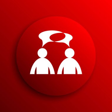 Yorumlar simgesi - kabarcıklar ile erkekler