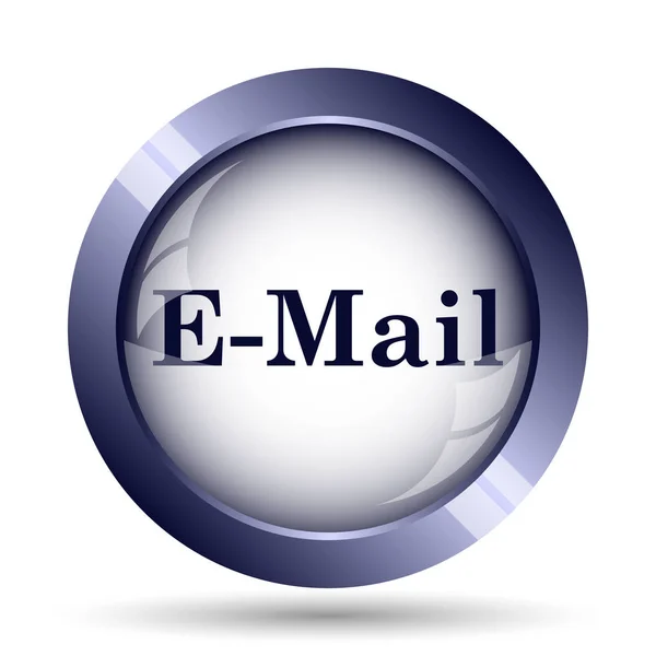 Mail Icon Internet Button White Background — Stock Photo, Image
