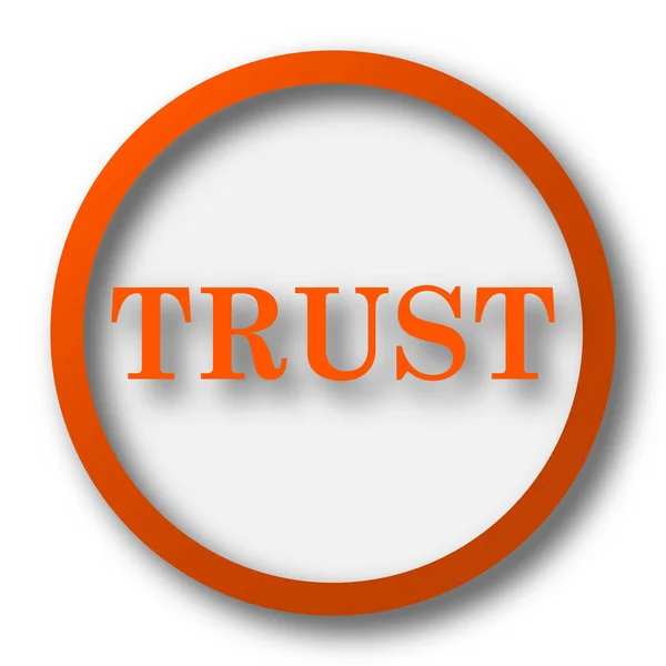 Ikona zaufania — Zdjęcie stockowe