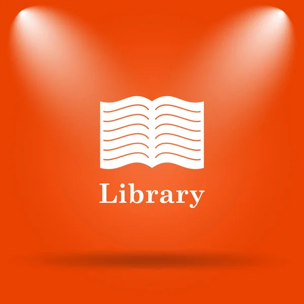 Ícone da biblioteca — Fotografia de Stock