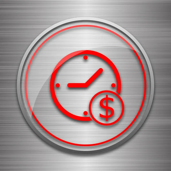 Zaman para simgesidir — Stok fotoğraf