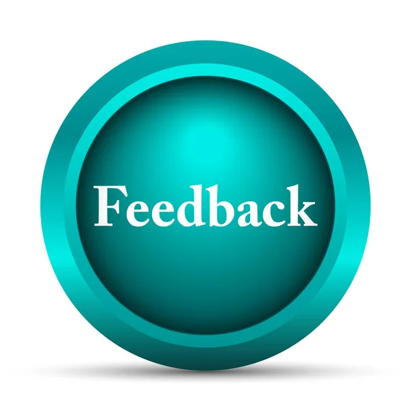 Ícone de feedback — Fotografia de Stock